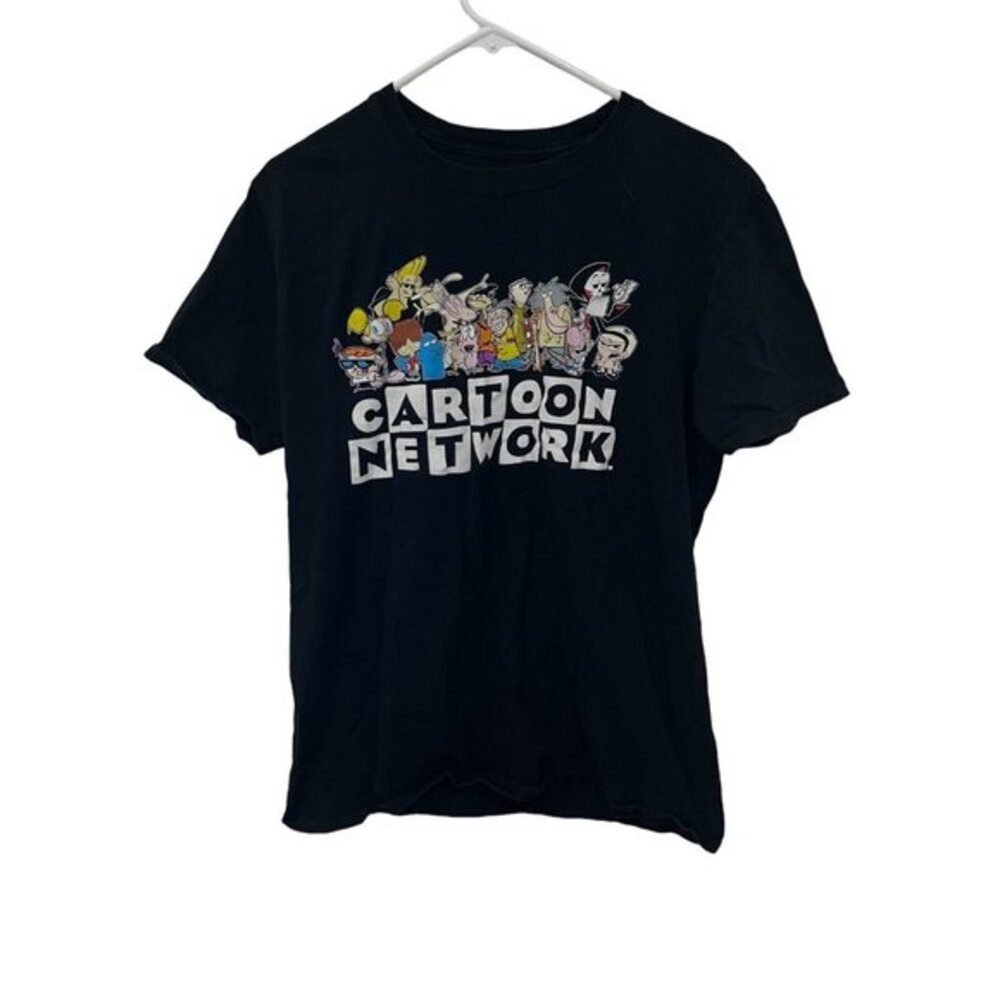 Cartoon Network Adult L‎ Graphic Black T-Shirt 2018 Short Sleeve Crewneck